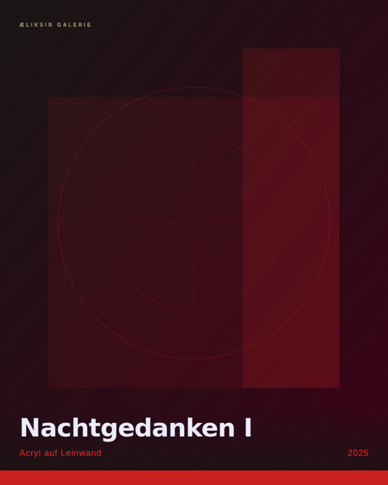 Nachtgedanken I